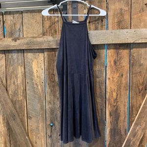 Velvet sleeveless dress